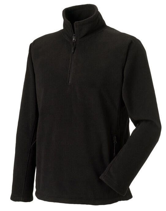 Russell Athletic Russell 1/4 Zip Outdoor Fleece - Black