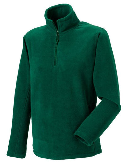 Russell Athletic Russell 1/4 Zip Outdoor Fleece - Bottle Green