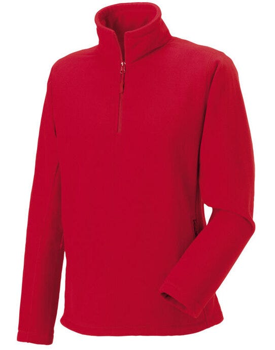 Russell Athletic Russell 1/4 Zip Outdoor Fleece - Classic Red