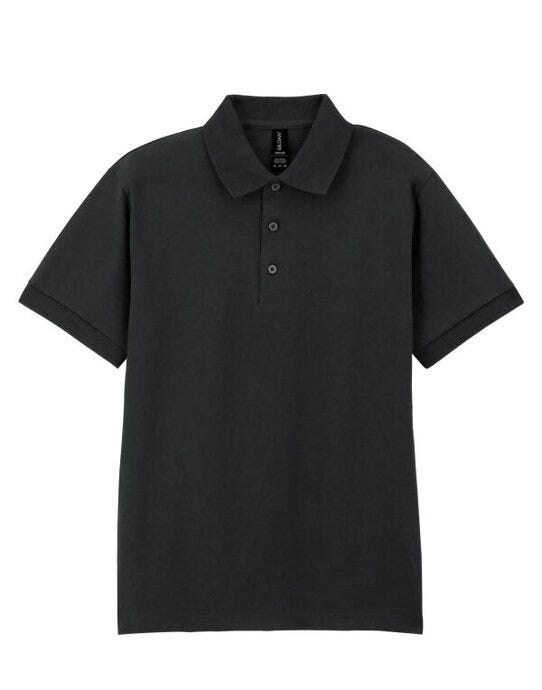 Gildan DryBlend Adult Jersey Polo - Black