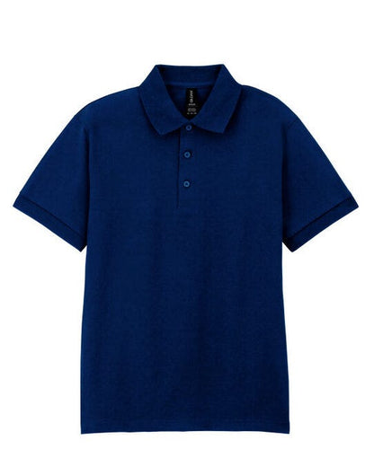 Gildan DryBlend Adult Jersey Polo - Navy Blue