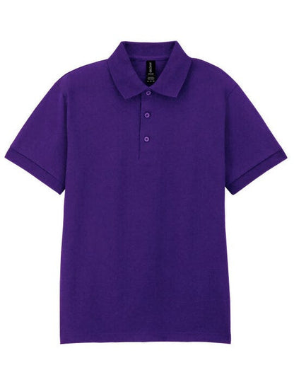 Gildan DryBlend Adult Jersey Polo - Purple