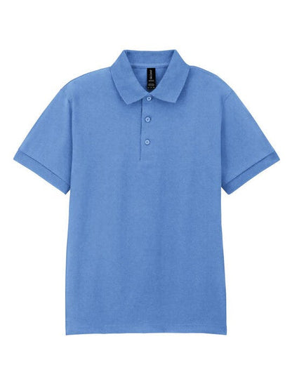 Gildan DryBlend Adult Jersey Polo - Carolina Blue