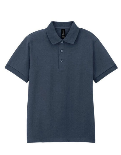 Gildan DryBlend Adult Jersey Polo - Dark Heather