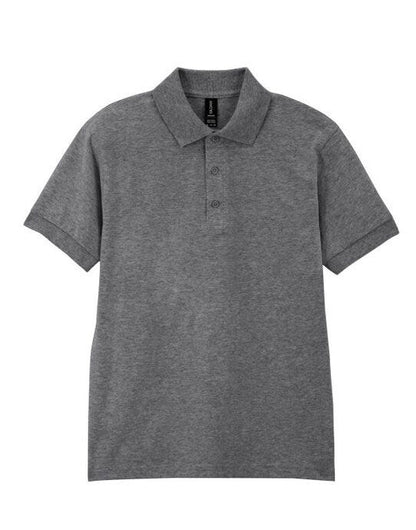 Gildan DryBlend Adult Jersey Polo - Graphite Heather