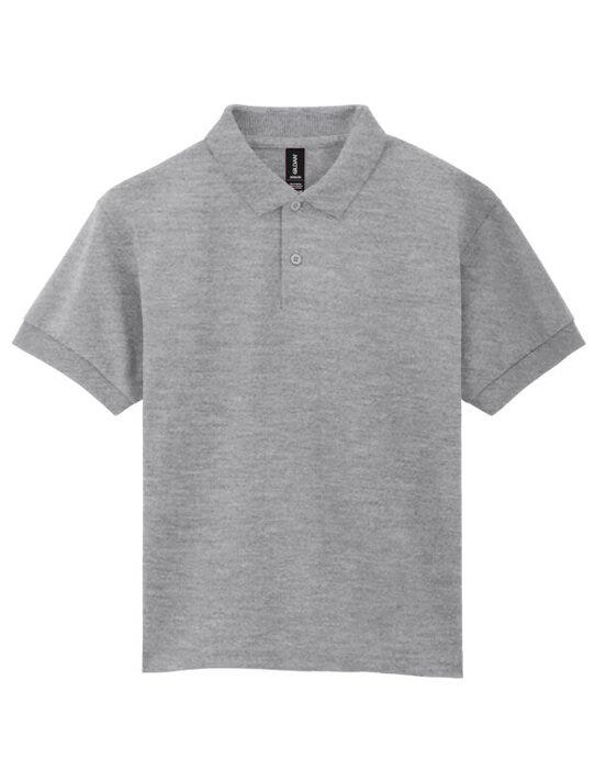 Gildan Dryblend Youth Jersey Polo - Sport Grey