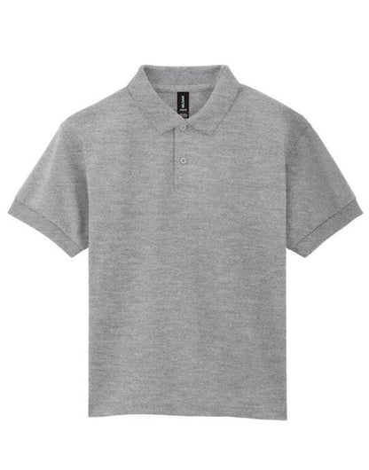 Gildan Dryblend Youth Jersey Polo - Sport Grey