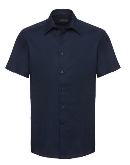 Russell Athletic Collection Russell Collection Mens SS Tailor Oxford - Bright Navy