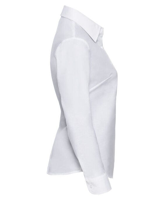 Russell Athletic Collection Russell Collection Lady LS Tailor Oxford - White