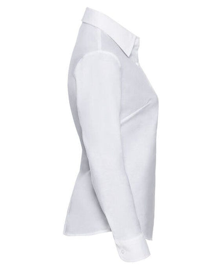 Russell Athletic Collection Russell Collection Lady LS Tailor Oxford - White