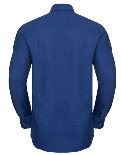 Russell Athletic Collection Russell Collection Men LS Classic Oxford - Bright Royal