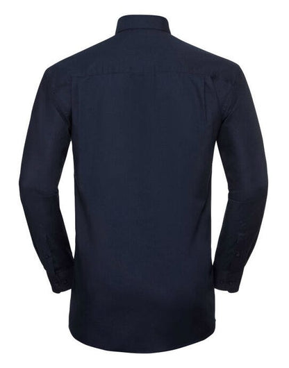 Russell Athletic Collection Russell Collection Men LS Classic Oxford - Bright Navy