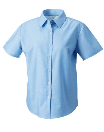 Russell Athletic Collection Russell Collection Lady SS Tailor Oxford - Oxford Blue