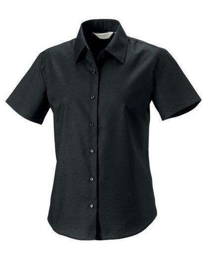 Russell Athletic Collection Russell Collection Lady SS Tailor Oxford - Black