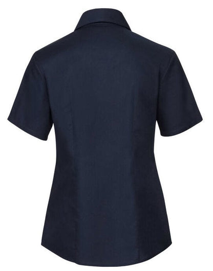 Russell Athletic Collection Russell Collection Lady SS Tailor Oxford - Bright Navy
