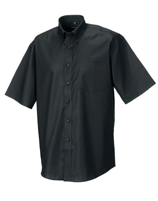 Russell Athletic Collection Russell Collection Men SS Classic Oxford - Black