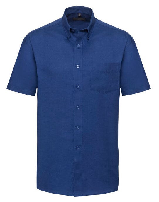 Russell Athletic Collection Russell Collection Men SS Classic Oxford - Bright Royal
