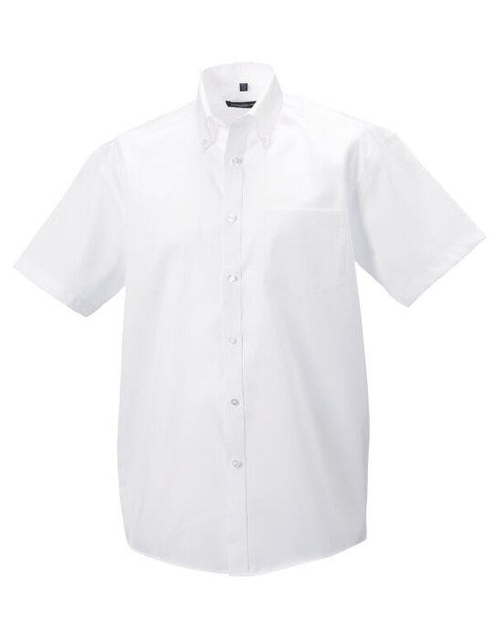 Russell Athletic Collection Russell Collection Mens SS NonIron Shirt - White