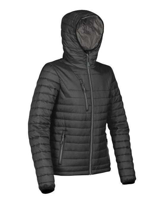 Stormtech Womens Gravity Thermal Jacket - Black/Charcoal