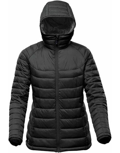 Stormtech Womens Stavanger Thermal Jkt - Black/Graphite