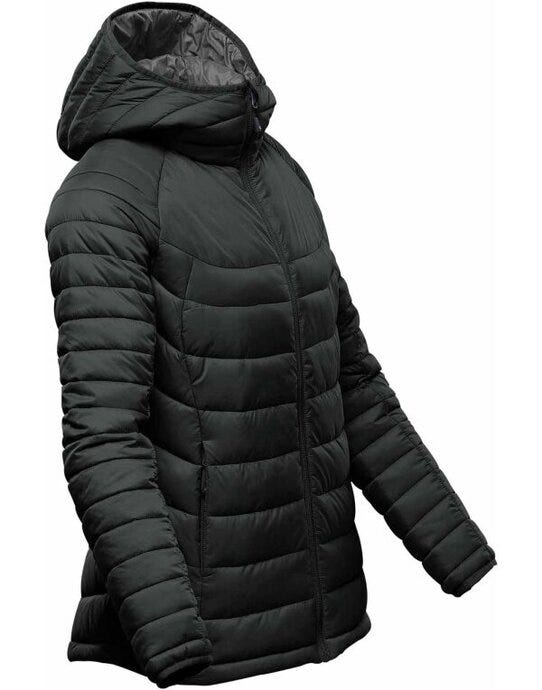 Stormtech Womens Stavanger Thermal Jkt - Black/Graphite