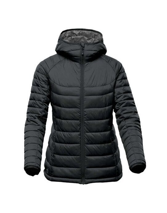 Stormtech Womens Stavanger Thermal Jkt - Black/Graphite