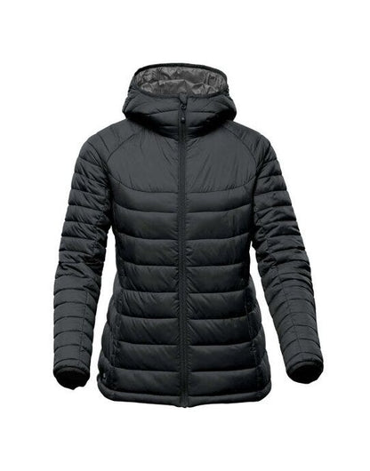 Stormtech Womens Stavanger Thermal Jkt - Black/Graphite
