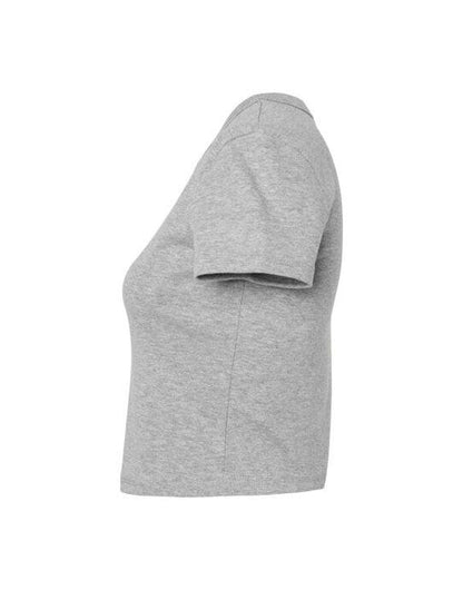 Bella + Canvas Bella Women's Micro Rib Baby Tee - Athletic Heather