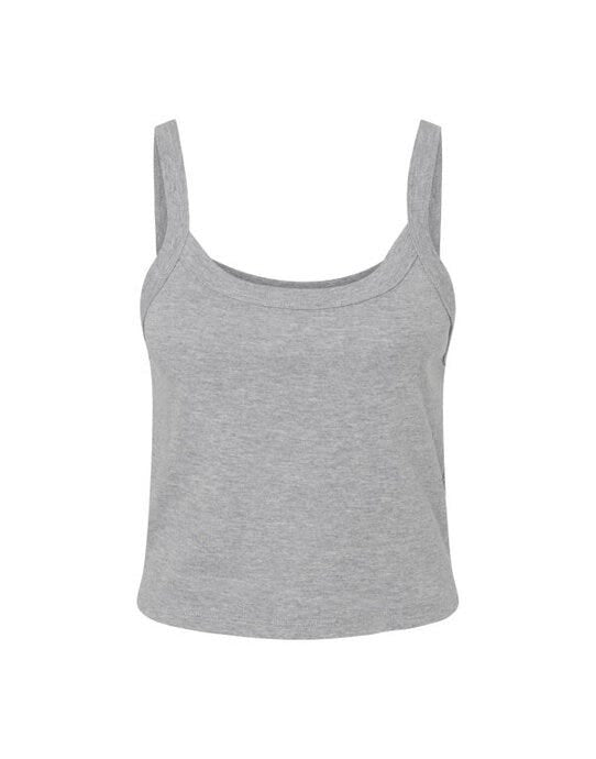 Bella + Canvas Bella Women's Micro Rib Strap Tank - Athletic Heather