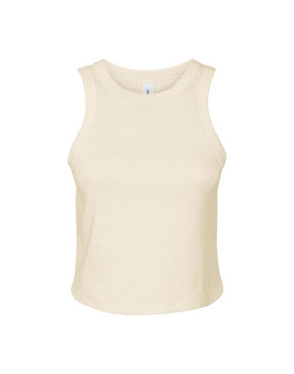 Bella + Canvas Bella Women's Micro Rib Racer Tank - Solid Natural Blend