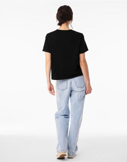 Bella + Canvas Women's Heavy Boxy Tee - Black