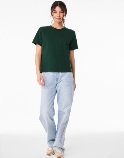Bella + Canvas Women's Heavy Boxy Tee - Forest