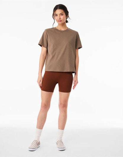 Bella + Canvas Women's Heavy Boxy Tee - Vintage Brown