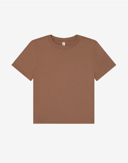 Bella + Canvas Women's Heavy Boxy Tee - Vintage Brown