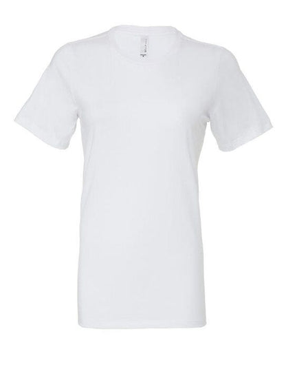 Bella + Canvas Bella Womens Relaxed Jersey S/S Tee - White