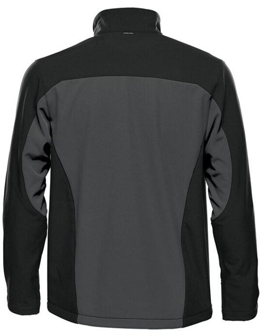 Stormtech Mens Cascades Softshell - Dolphin/Black