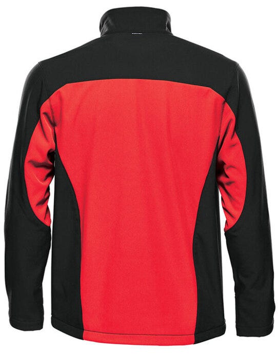 Stormtech Mens Cascades Softshell - Red/Black