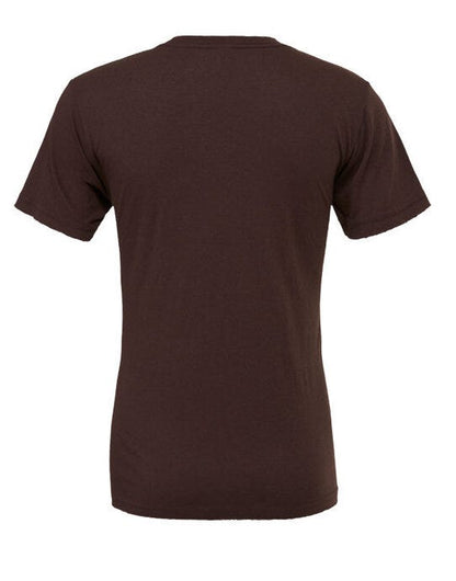 Bella + Canvas Canvas Unisex Jersey Short Sleeve Tee - Brown