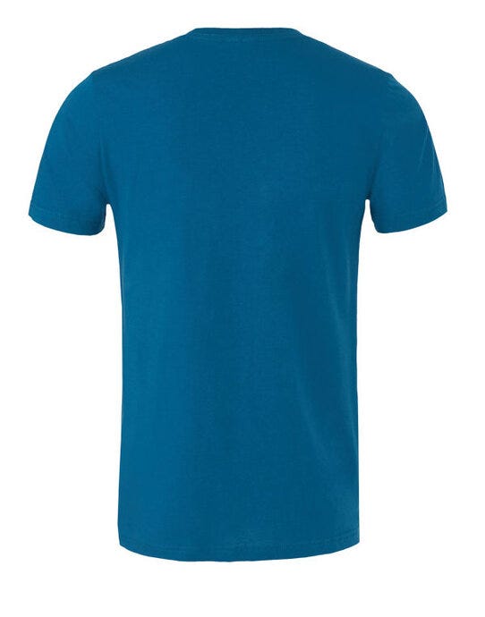 Bella + Canvas Canvas Unisex Jersey Short Sleeve Tee - Deep Teal