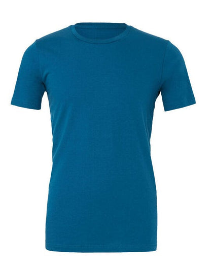 Bella + Canvas Canvas Unisex Jersey Short Sleeve Tee - Deep Teal
