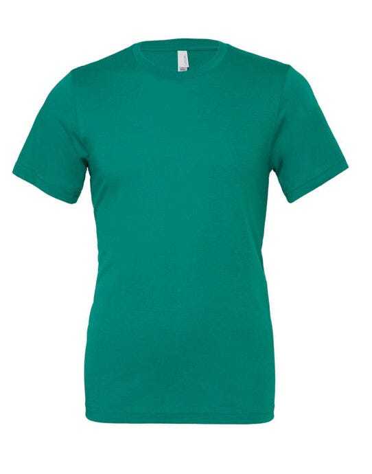 Bella + Canvas Canvas Unisex Jersey Short Sleeve Tee - Kelly Green