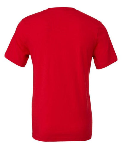 Bella + Canvas Canvas Unisex Jersey Short Sleeve Tee - Red