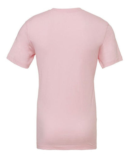 Bella + Canvas Canvas Unisex Jersey Short Sleeve Tee - Soft Pink