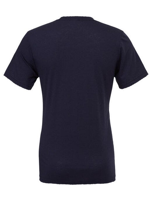Bella + Canvas Canvas Unisex Jersey Short Sleeve Tee - Navy
