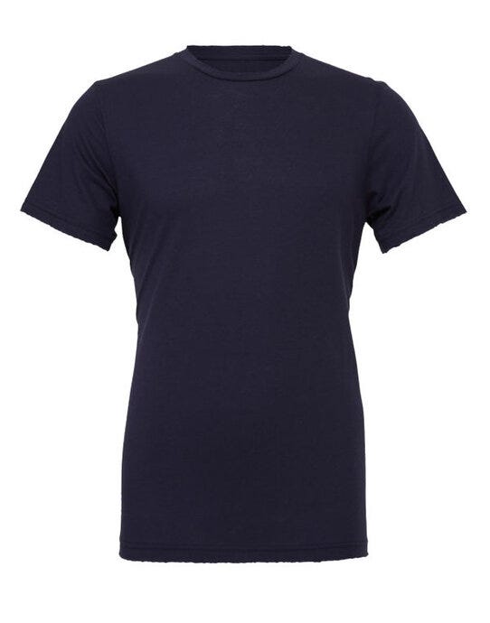Bella + Canvas Canvas Unisex Jersey Short Sleeve Tee - Navy