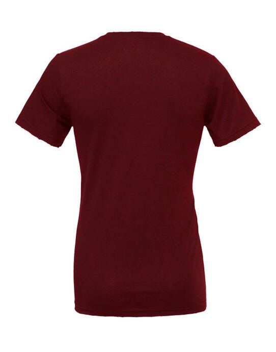 Bella + Canvas Canvas Unisex Jersey Short Sleeve Tee - Maroon