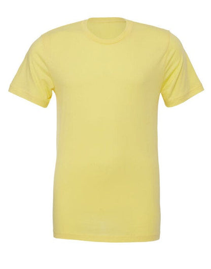 Bella + Canvas Canvas Unisex Jersey Short Sleeve Tee - Yellow