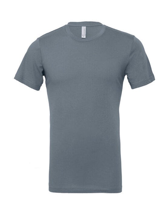 Bella + Canvas Canvas Unisex Jersey Short Sleeve Tee - Steel Blue