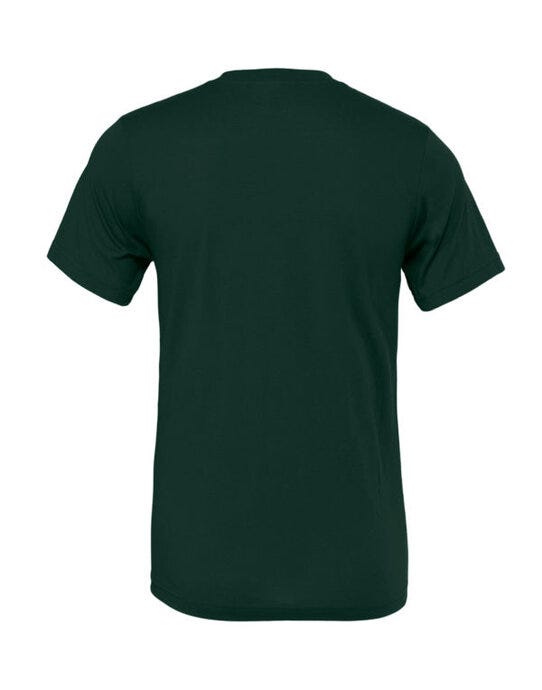 Bella + Canvas Canvas Unisex Jersey Short Sleeve Tee - Forest Green