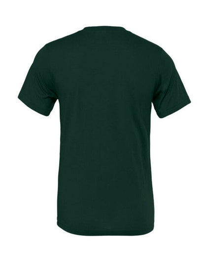 Bella + Canvas Canvas Unisex Jersey Short Sleeve Tee - Forest Green